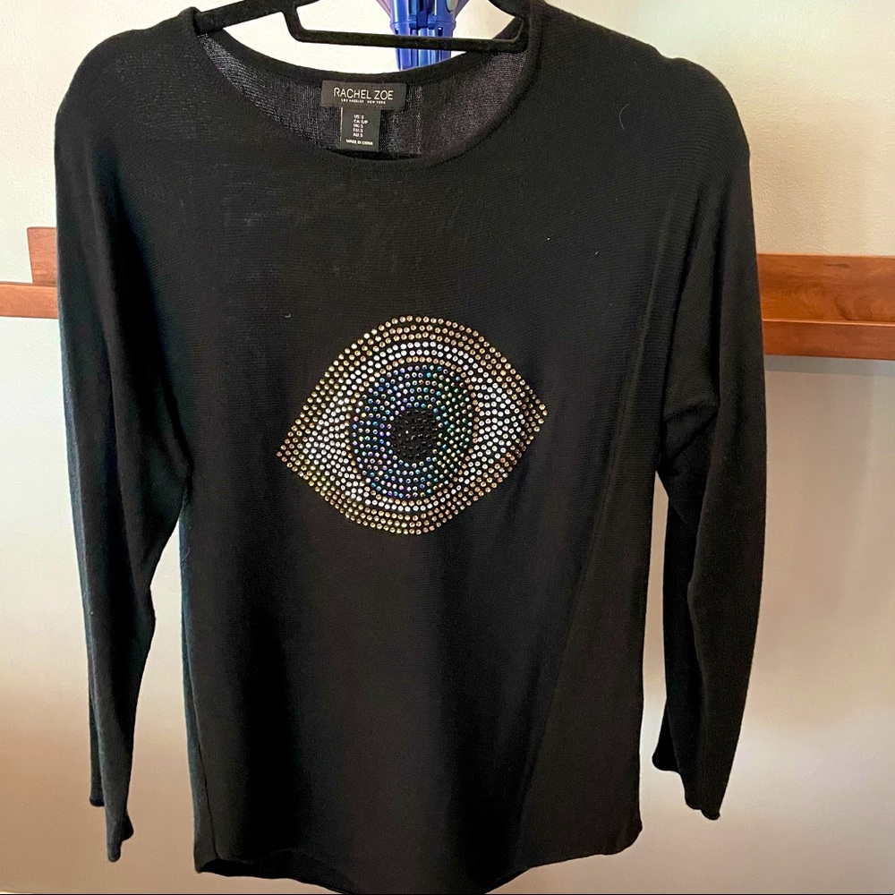 Rachel Zoe evil eye long sleeve